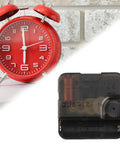 DIY Wall Clock Movement Kit No Fuss Easy To Install lightweight replacement shown with a red analog clock in the background