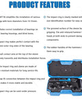 Easy Bearing Install And Removal Kit With 36 Impact Rings And 3 Impact Tools, 10 To 55 Mm Bore, product features and open toolbox