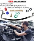 Mechanic using Must Have AC Seal Kit 195Pcs O Ring And Gasket Set For Automotive Air Conditioning Systems on vehicle engine