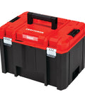 VersaStack Deep Tool Box Lockable 17 Inch Organizer With Removable Tray And IP54 Water Dust Protection Bi Material Handle