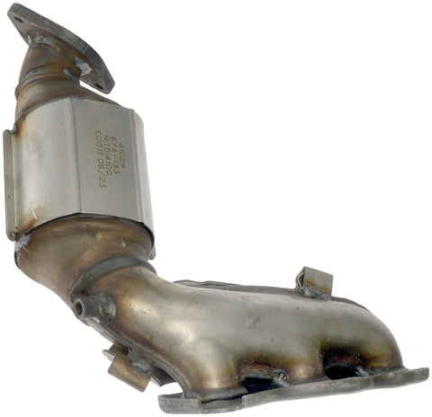 Rear Manifold Converter Direct Replacement for Select Lexus Toyota Models CARB Compliant Made in USA Kit Includes Gaskets and Downpipe Hardware for Easy Plug And Play Install stainless steel view