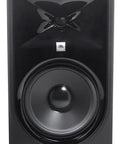 Two 8 Inch 2 Way Active Studio Reference Monitors with MkII Transducers Boundary EQ and Beefy Bass front view