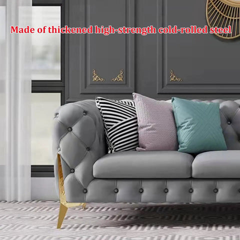 Heavy Duty Metal Sofa Legs To Level Up Your Living Space Rock Solid Couch Support For Tables And Beds Including Screws on elegant sofa.
