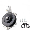 Heavy Duty Aluminum Coolant Water Pipe System Kit For Jaguar F Type with water pump, gaskets, and screws.