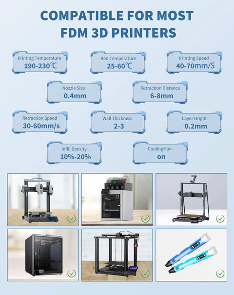 Top Tier Matte PLA Filament In Light Blue Perfect For FDM 3D Printers With Rock Solid Consistency And A Kickass Finish Rolling On A Budget Friendly Cardboard Spool Guaranteed To Deliver Smooth Everyday Creations Without Any Headaches