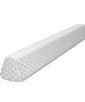 Rock Solid Toddler Bed Guard Rails And Foam Bumpers For Kid Safety Non Slip Base With Soft Certified Padding To Keep Little Tykes From Fallin Off Twin Full Queen Or King Beds Grey One Pack, foam padded rail side view