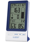 All-In-One Wireless Rain Gauge Weather Station With Indoor Outdoor Temperature And Humidity, Rainfall Tracking And History Readings