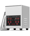 40 KHz Digital Sonic Cleaner One Point Three Liter 60 Watt Ultrasonic Cleaning Machine With Timer And Heater, front view