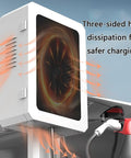 Badass Heavy Duty Electric Vehicle Charger Protection Box Wall Mounted Enclosure showing three-sided heat dissipation for safer charging.