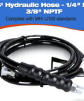 Hydraulic hose for Rear Suspension Bushing Pro-Grade Master Tool Set with Air Hydraulic Pump for heavy duty trucks.