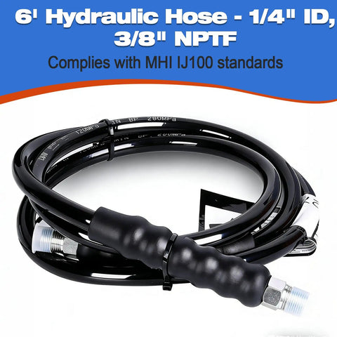 Hydraulic hose for Rear Suspension Bushing Pro-Grade Master Tool Set with Air Hydraulic Pump for heavy duty trucks.