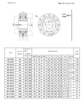 Heavy Duty Backstop Overrunning Clutch For Gear Reducers With No Sweat Installation And Built Like A Tank Durability drawing and specifications.