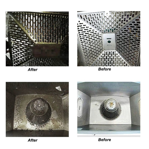 "Before and after results using Built Tough Heavy Duty Steam Cleaner With 4Ft Water Inlet Hose 1700W 110V US Plug"