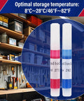 Thread Locker Duo Pack Blue 242 And Red 271 In 2ml Bottles 50 Pack Total 25 Packs Each Medium To High Strength Locking Compound