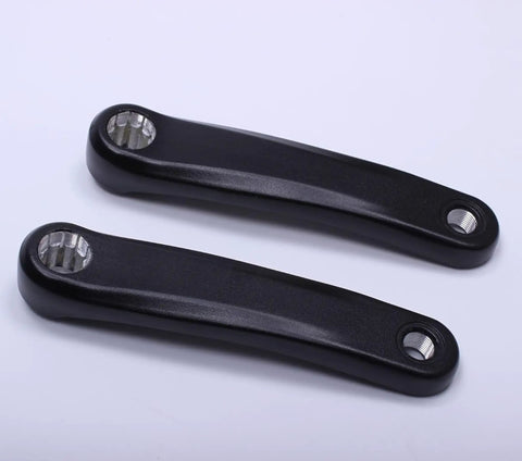 ISIS Crank Arm For Electric Bikes Forged 6061 Alloy Sand Black Finish 127mm 140mm 152mm 160mm 170mm 175mm Compatible With Bosch Gen4 Yamaha PW X3 PW X2 Panasonic GX0 And Other ISIS Mid Drive Motors
