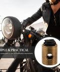 Clutch Line Core Clamp Kit, 20 Pcs Metal Throttle Cable Nipples for motorcycle, shown with focused insert of adjustable hollow core design.