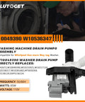 2026 Upgraded Washer Drain Pump Replacement W10536347 W10155921 W10049390 Fits Whirlpool Kenmore Maytag Washers in use
