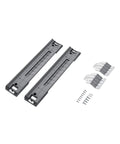 Space Saving 27 Inch Front Load Washer And Dryer Stack Kit With All Parts Included For No Fuss Setup Easy Install hardware components