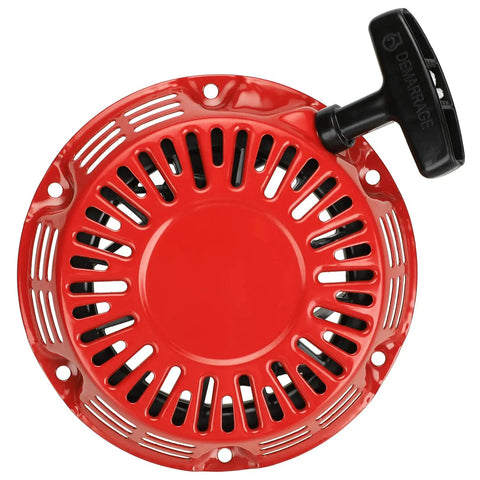 Red Recoil Pull Starter For Predator 196cc 212cc 6.5hp Coleman CT200U CT200U-EX BT200X KT196 Baja MB200 Trailmaster Massimo Harbor Freight GX120 GX160 GX200 Mini Bike Go Kart Engine