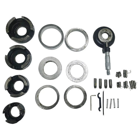 Heavy Duty Vertical Motorcycle Cylinder Boring And Honing Machine For Grease Monkey Engine Swaps Smooth As Butter Finish 1.54 To 2.75 Inch Bore Range 220V Power Tool components including washers and tools.