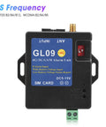 Straightforward Plug In Setup For Eight Channel Alert Module Delivering Rock Solid 4G And 3G Reach With Handy Smartphone Controls. Image of GL09 4G GSM alarm unit with 8 alarm inputs.