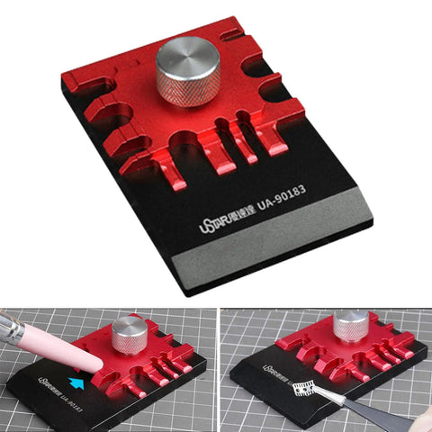 Dope Precision Mini Photo Etched Parts Bender for Model Kits And Miniatures showing metal tool for detail bending.