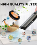 Replacement Vacuum Filter For Wandvac Ion W1 S87 Cordless Handheld Vacuum WV201 WV200 WV205 WV220 filtration demonstration