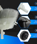 Mercedes Benz Compatible Coolant Overflow Reservoir With Sensor Cap For 2006 2015 GL And ML SUVs product image