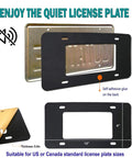 Pink License Plate Frames Set Metal Aluminum Car Tag Covers 2 Pack Slim Front And Rear Holders For US Vehicles Rust Proof And Rattle Proof Cute Car Accessories For Women With Screws, foam padding, adhesive, size 12x6 inches.