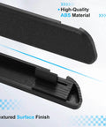 2-piece dash panel trim bezel inserts for Ford F-150/F-250/F-350 (1992–1997) and Bronco, left and right, textured ABS.