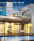 Motion Sensor Outdoor Light With Dusk To Dawn, Wall Mount Lantern, enhancing porch by pool, auto on at night feature