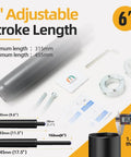 Office Chair Gas Cylinder Replacement Kit With 6 Inch Stroke Heavy Duty Hydraulic Piston, 1000 Lb Capacity components