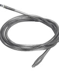Heavy Duty Spring Drain Snake Tool Set For Unclogging Nasty Bathroom And Kitchen Blockages Flexible Manganese Steel spiral coil.