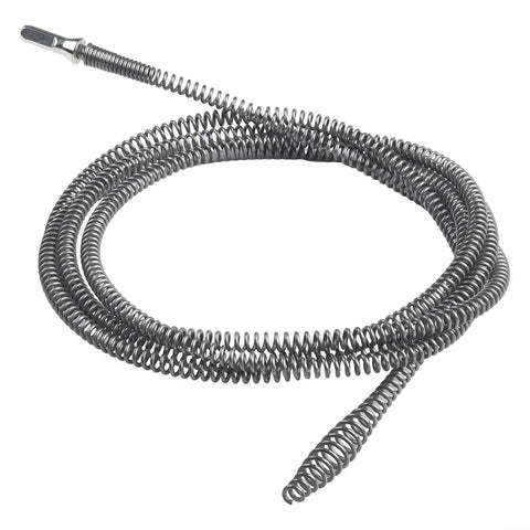 Heavy Duty Spring Drain Snake Tool Set For Unclogging Nasty Bathroom And Kitchen Blockages Flexible Manganese Steel spiral coil.