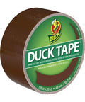 Heavy Duty Brown Colored Duct Tape Single Roll 60 Foot displayed on a green label, perfect for temporary floor marking and crafting.