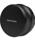 Heavy Duty Espresso Distribution Tool And Gravity Adaptive Coffee Leveler For 54Mm Portafilter Basket in matte black finish.