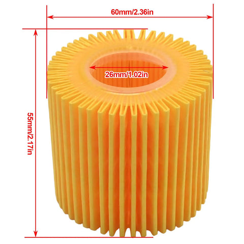 Oil Filter Kit Replacement For Toyota Prius 2010-2020, Corolla 2009-2018, Matrix 2009-2014, Scion XD 2008-2014 And More