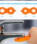 6 Piece Faucet Aerator Removal Wrench Kit Including Sink Bubbler Tools And M24 Adapter Nuts for grip on faucet with orange tool