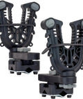 FlexGrip Pro Mounting Rack for Gun, Bow, Ice Augers and Tools, Universal ATV Fit, rock solid stability angle view