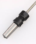 Close-up of Pen Mandrel For Woodturning 7 Mm With Collet Mount And Five Slimline Bushings 2MT Headstock Fit Adjustable Length Shaft
