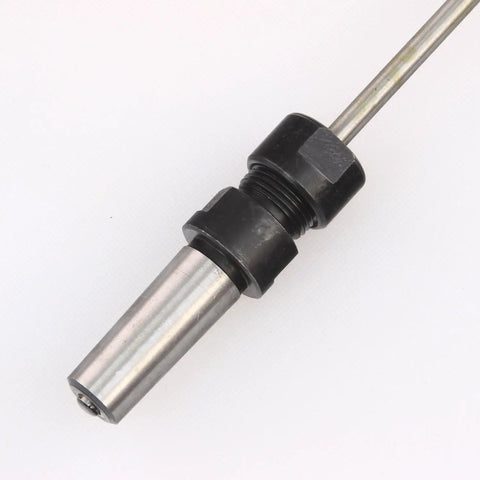 Close-up of Pen Mandrel For Woodturning 7 Mm With Collet Mount And Five Slimline Bushings 2MT Headstock Fit Adjustable Length Shaft