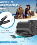 12V Outboard Tilt Trim Motor For All Models 135HP To 225HP Replacement Beefy 828708 828708T with sealing ring and cables
