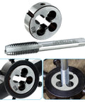 M10 X 1.5 Metric Tap And Die Set For HSS Machine Threads, Right Hand Thread Tool Kit For Precise, Pro Grade Threading For Metalworking
