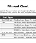 Fitment chart for High Performance Front Disc Brake Caliper Pin Kit Set For Honda Civic 2003 To 2015 Perfect OE Replacement Parts That Keep Your Ride Safe And Stop Smooth Like A Champ Without Breaking The Bank Today, Honda Civic