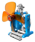 Wind Powered Bots 6 In 1 STEM Kit For Kids Hands On With Wind Technology Gear Ratios And More With Snap Together Pieces