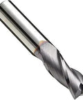 Carbide Square Nose End Mill, 1 Inch Cutting Diameter, 1 Inch Shank, 4 Inch Overall Length, 3 Flutes, TiAlN Finish, 30 Degree Helix