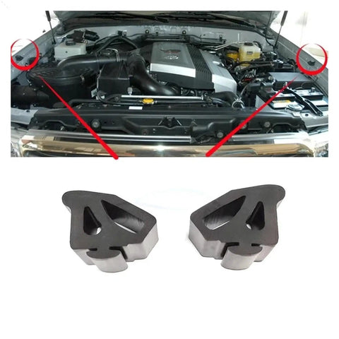 Ride Smooth Like A Champ With This Shockproof Rubber Buffer Sealing Plug Kit For Land Cruiser 4500 4700 LC100. Fits Perfectly To Stop Bumps And Noise On The Engine Bonnet Hood And Bumper Areas Made For Easy Install So You Can Chill Behind The Wheel. black rubber hood buffer plugs for Land Cruiser engine bay