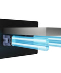 In Duct Dual Lamp UV Air Purifier For Whole House HVAC Ducts With Germicidal Light Ozone Free Philips Bulbs Made In Europe 120V Plug In