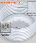 Dust bowl catcher details for Bi-Metal Six And A Quarter Inch Hole Saw Kit With Dust Bowl Catcher For Recessed Lighting Pro Grade By VIKITON