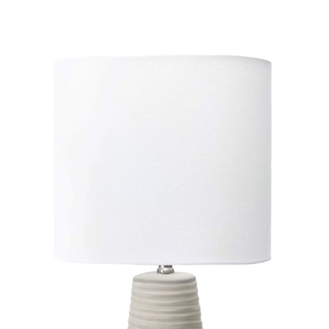 Monterey 30 Inch Ceramic Table Lamp With Ombre Finish And White Linen Shade, Ideal End Table Lighting For Living Room, Bedroom Or Dining Area, Brings A Warm Or Cool Ambiance With Any Bulb For A Cozy Vibe